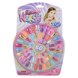 Press-On Nails Double-Sided Glossy Adhesive Nail Set (1 DZ)