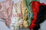 Jasmine Jacquard Polyester Fabric - Floral Brocade, 60" Width (1 Yard)
