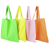 Neon Fabric Tote Bag 15 x 16.5" (12 PC)