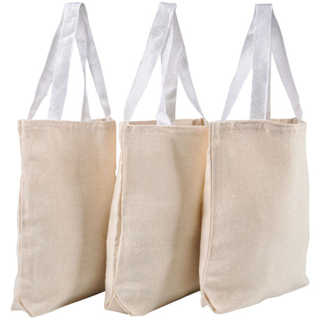 Canvas Tote Bag 8.75" (12 Pc)