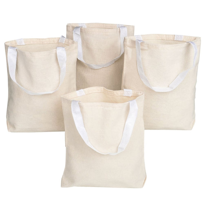 Canvas Tote Bag 8.75" (12 Pc)