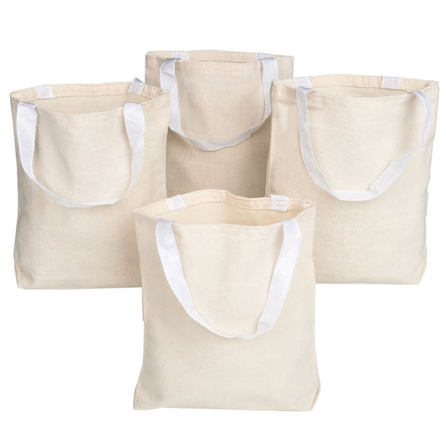 Canvas Tote Bag 8.75" (12 Pc)