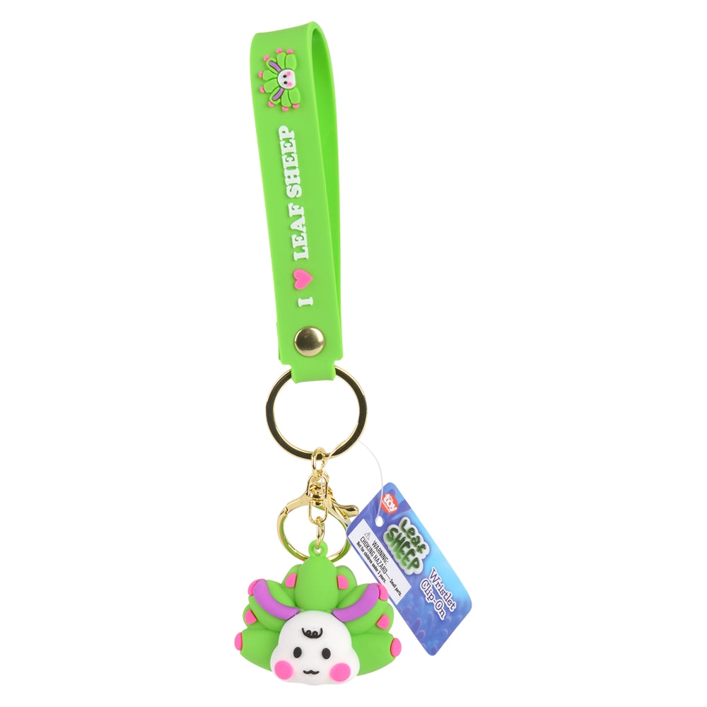 Leaf Sheep Wristlet Clip-On Wristlet (1 DSP)