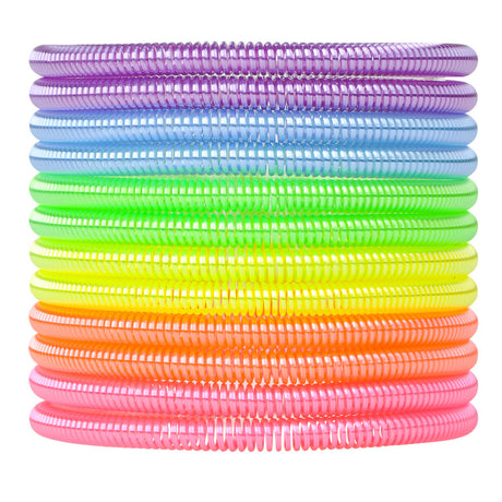 Neon Coil Spring Bracelet (1 DZ)
