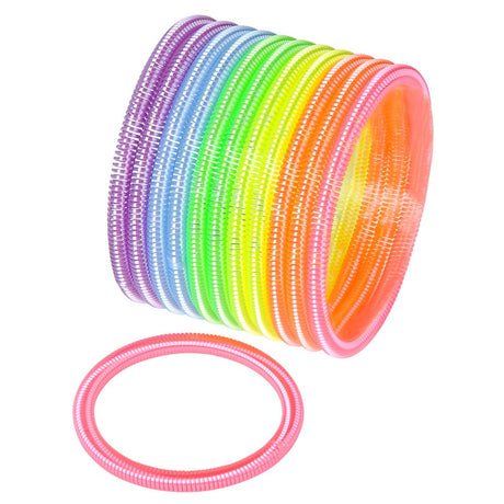 Neon Coil Spring Bracelet (1 DZ)