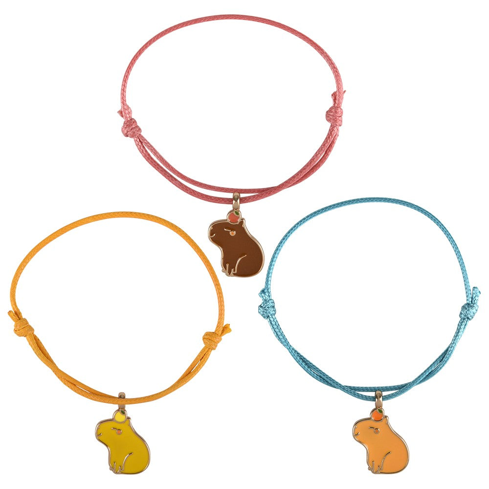Capybara Cord Bracelet (1 DZC)