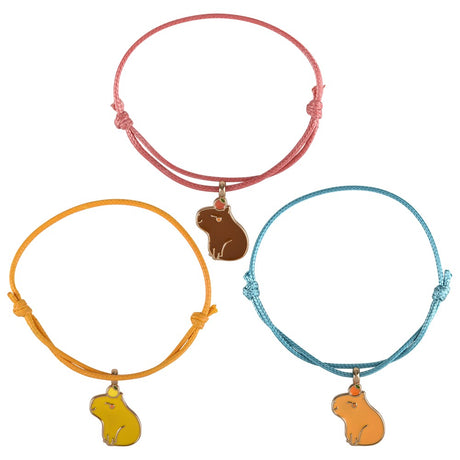 Capybara Cord Bracelet (1 DZC)
