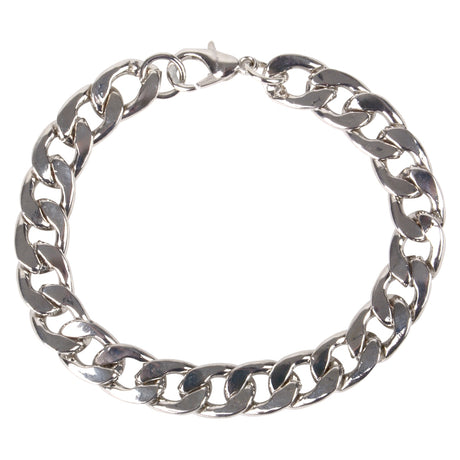 Metal Curb Chain Bracelet (1 DZ)