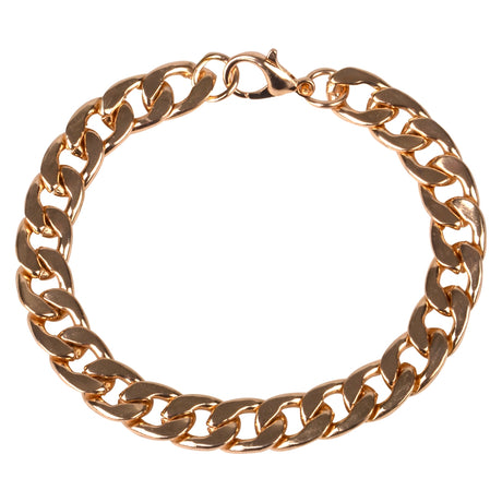 Metal Curb Chain Bracelet (1 DZ)