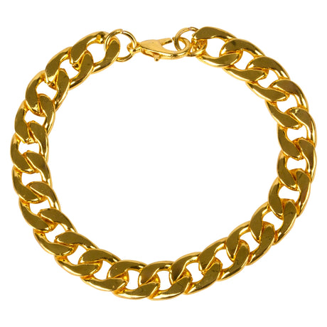 Metal Curb Chain Bracelet (1 DZ)