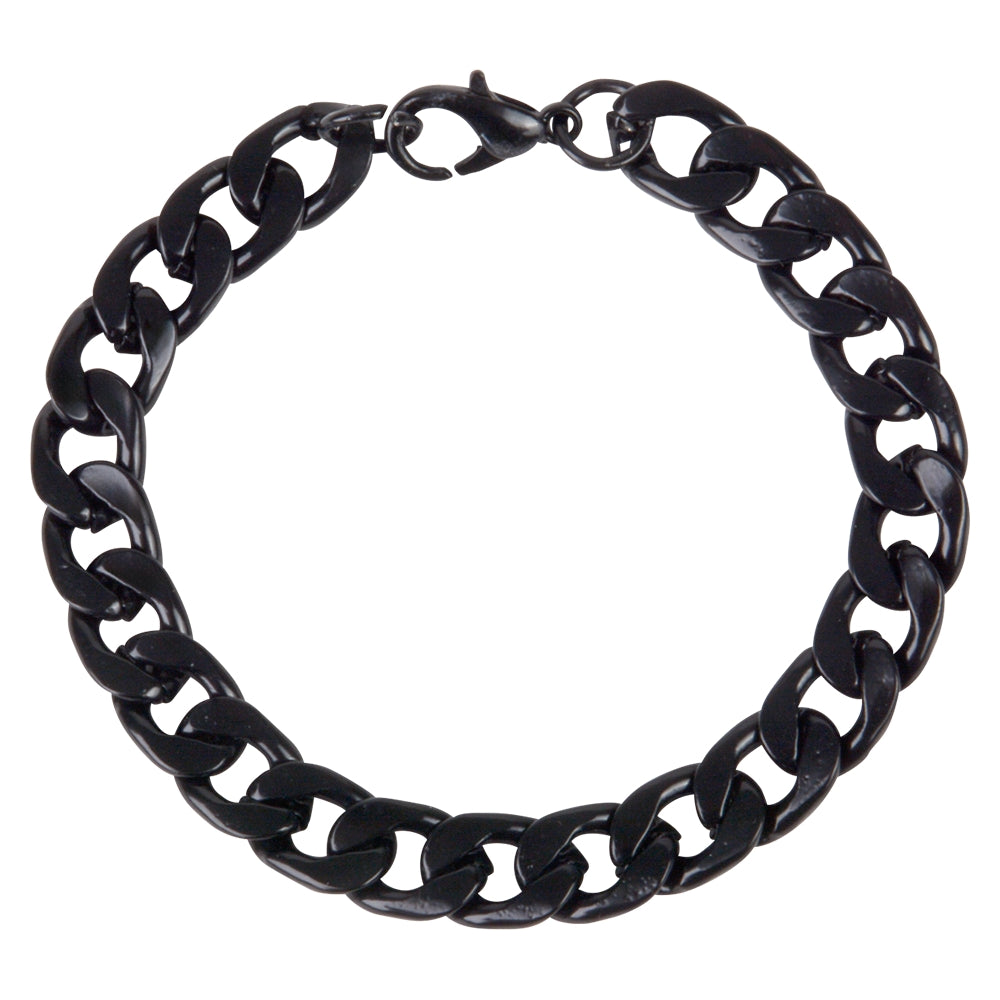 Metal Curb Chain Bracelet (1 DZ)