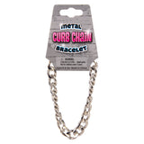 Metal Curb Chain Bracelet (1 DZ)