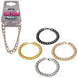 Metal Curb Chain Bracelet (1 DZ)