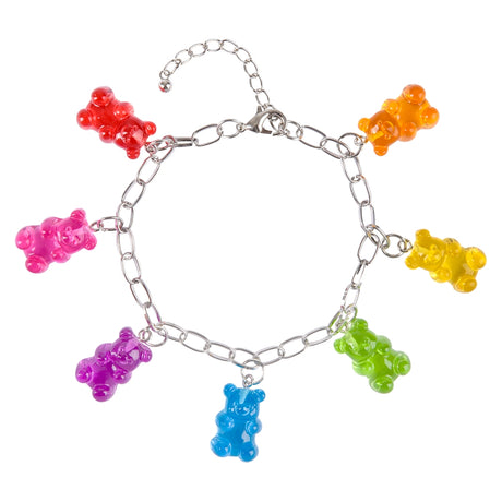 Yummy Bear Charm Bracelet (1 DZ)