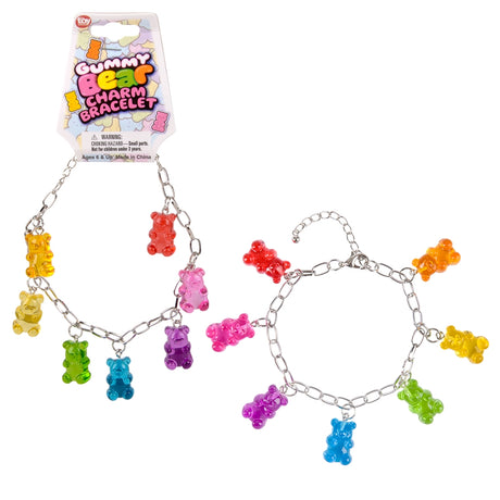 Yummy Bear Charm Bracelet (1 DZ)