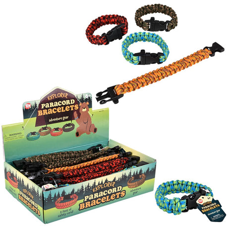 Paracord Bracelet Explorer 7.5" (1 DSP)
