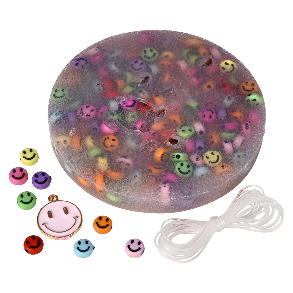 Fidget Bracelet Smile Beaded Bracelet (24 Pc Display)
