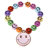 Fidget Bracelet Smile Beaded Bracelet (24 Pc Display)