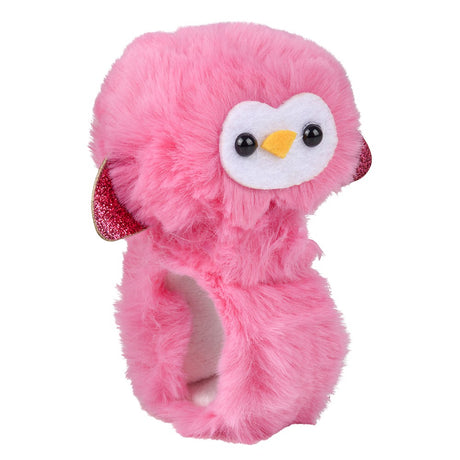 Plush Animal Slap Bracelets 8" (1 DZ)