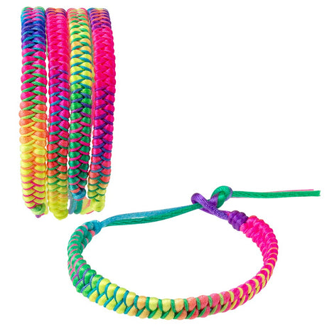 Rainbow Friendship Bracelets 24ct