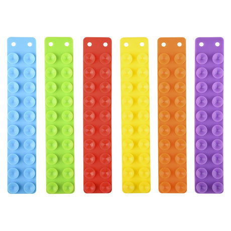 Suction Sticky Strips Silicone Bracelet (24 Pc Display)