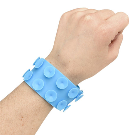 Suction Sticky Strips Silicone Bracelet (24 Pc Display)