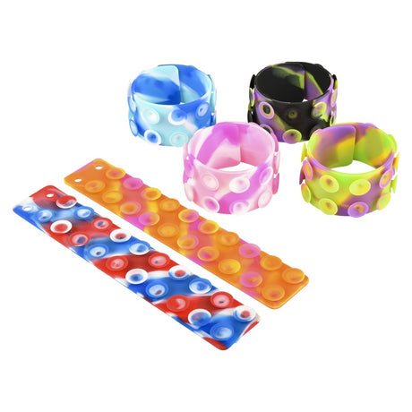 Tie-Dye Suction Sticky Silicone Bracelet (1 DSP)