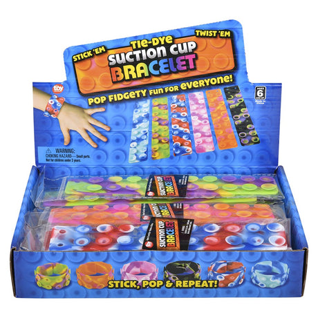 Tie-Dye Suction Sticky Silicone Bracelet (1 DSP)
