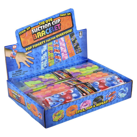 Tie-Dye Suction Sticky Silicone Bracelet (1 DSP)