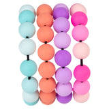 Silicone Bead Bracelet (1 DZ)