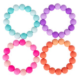 Silicone Bead Bracelet (1 DZ)