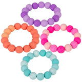 Silicone Bead Bracelet (1 DZ)
