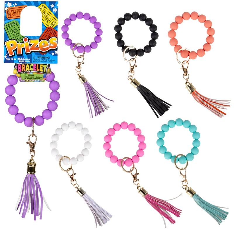 Silicone Bead Clip-On Bracelet