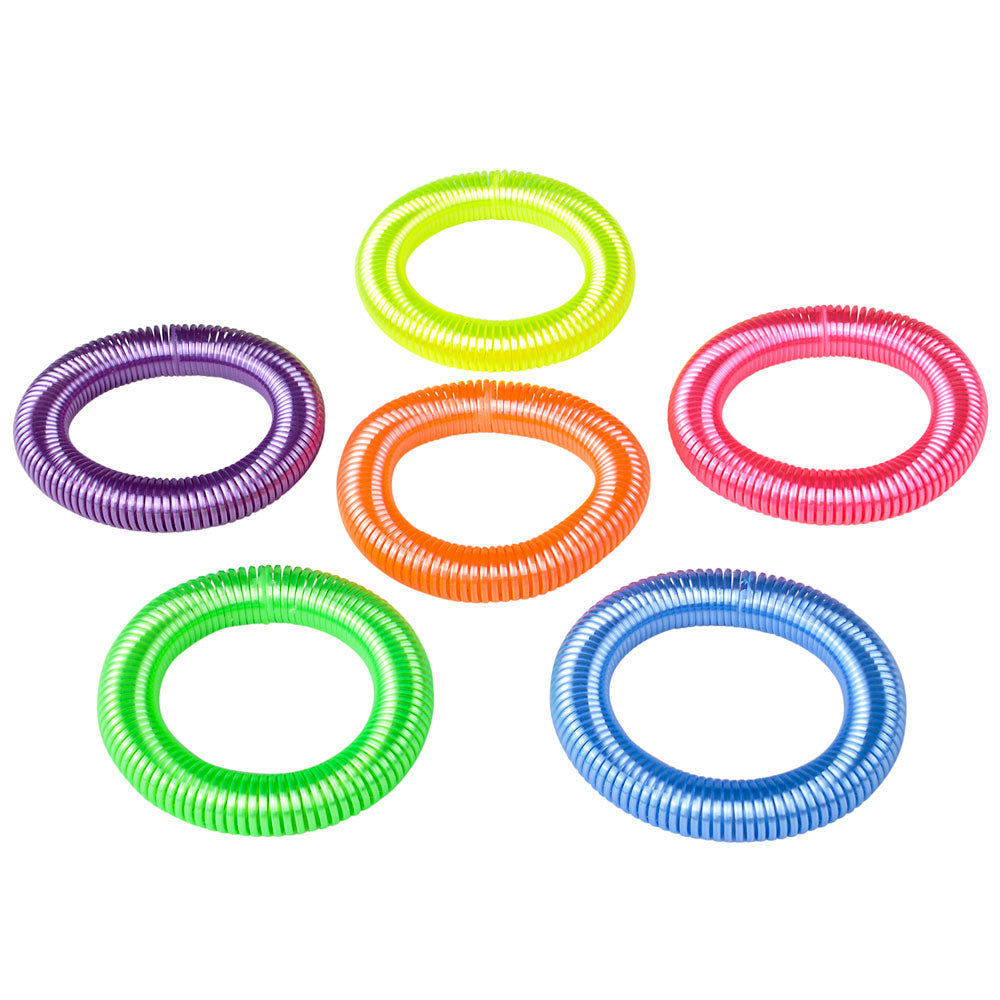 Neon Jumbo Coil Spring Bracelet (1 DZ)