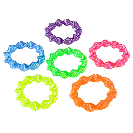 Neon Twist Coil Spring Bracelet (12 DZ)