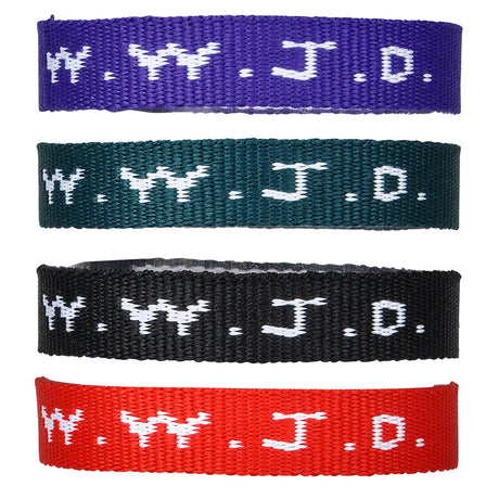 W.W.J.D. Webbing Bracelet (1 DZ)