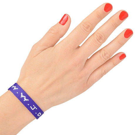 W.W.J.D. Webbing Bracelet (1 DZ)