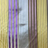Jesse Silk Fabric - Multicolored Stripe, 54" Width (1 Yard)