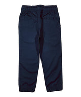 Boy Jogger School Uniform Pants Polyester Cotton Fabric - Navy, Khaki, Pull On, Elastic Waistband, 4-16 (1 Pair)