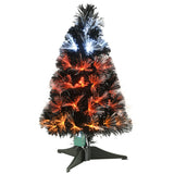 3 ft. Pre-Lit Black Halloween Tree with Candy Corn Lights
