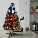 3 ft. Pre-Lit Black Halloween Tree with Candy Corn Lights