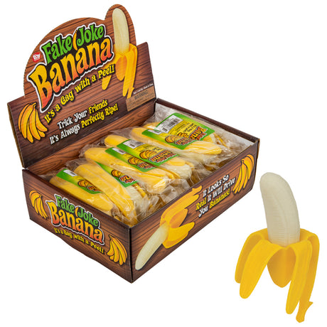 Fake Banana 6.25" (12 Pc Display Box)