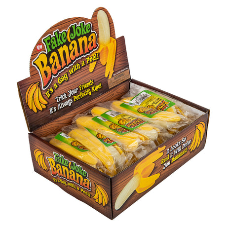 Fake Banana 6.25" (12 Pc Display Box)