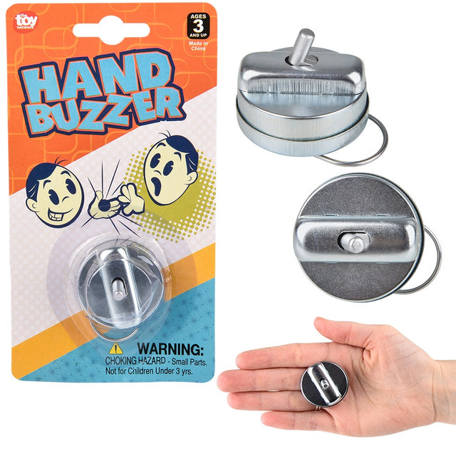 Hand Buzzer Metal 1.5" (1 DZ)