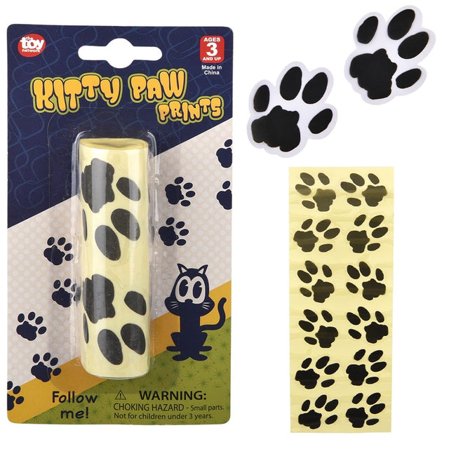 Cat Paw Print Stickers (1 DZ)