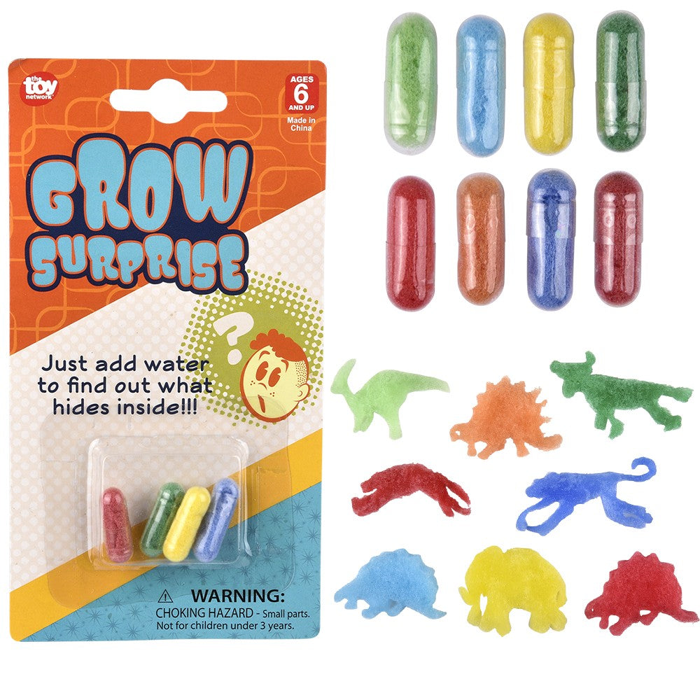 Grow Surprise Dinosaur & Animal Shapes (1 DZ)