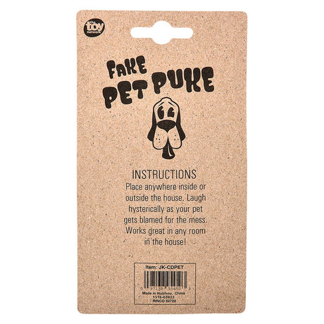 Fake Pet Puke (1 DZ)
