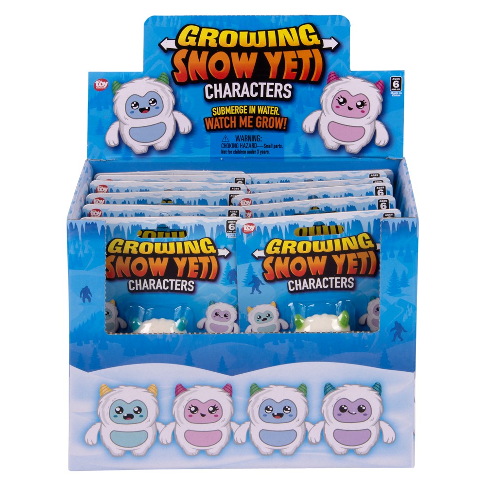Grow A Yeti Toy 12ct (1 DSP)