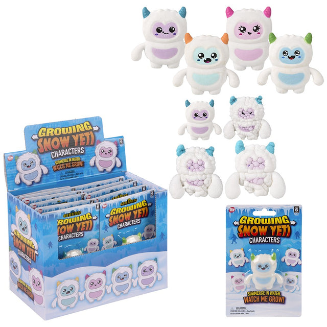 Grow A Yeti Toy 12ct (1 DSP)