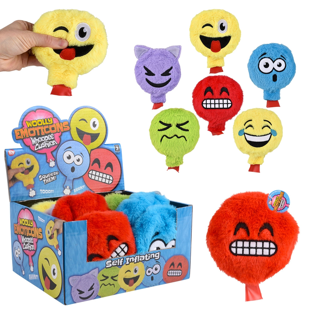 Plush Whoopee Emotiions 6" (12 PC Display)